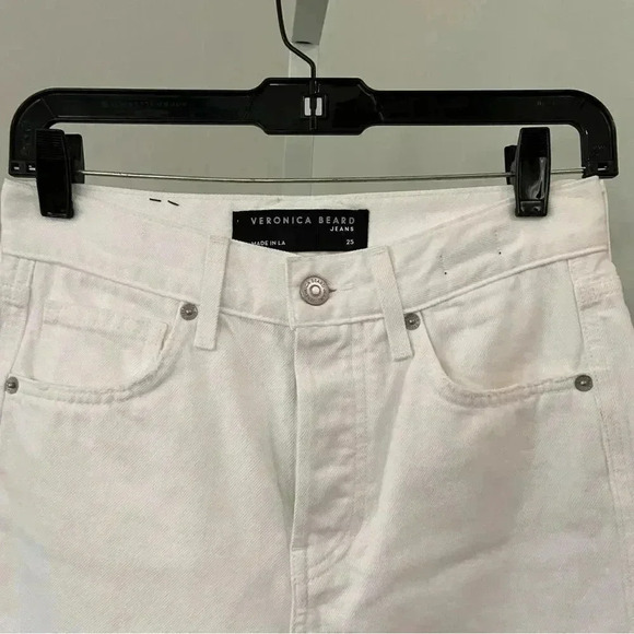 NWT Veronica Beard Blake Crop Classic Straight High Rise Jeans size 25 - Picture 7 of 16